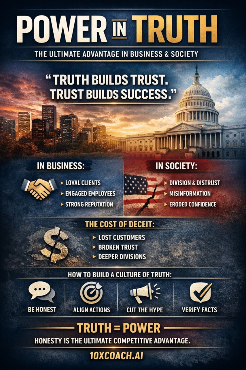 Power in Truth: Why Truth Is the Ultimate Competitive Advantage in Business and Society