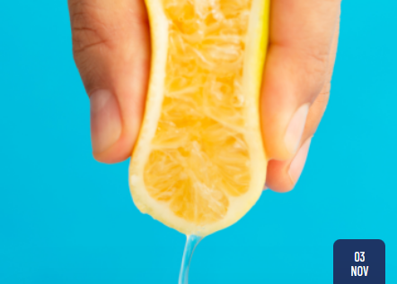 When Life Squeezes You, What Comes Out of You: The Orange Analogy